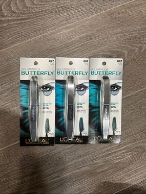 3X L'Oréal Voluminous Butterfly Mascara#867 black (Firm price )
